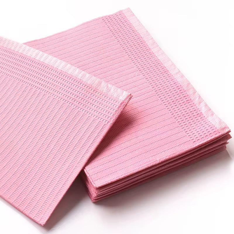 Disposable Cleaning Pads – Waterproof Salon Protection Bibs (125 pcs)