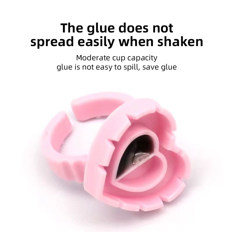 Disposable Lash Glue Ring (Double)