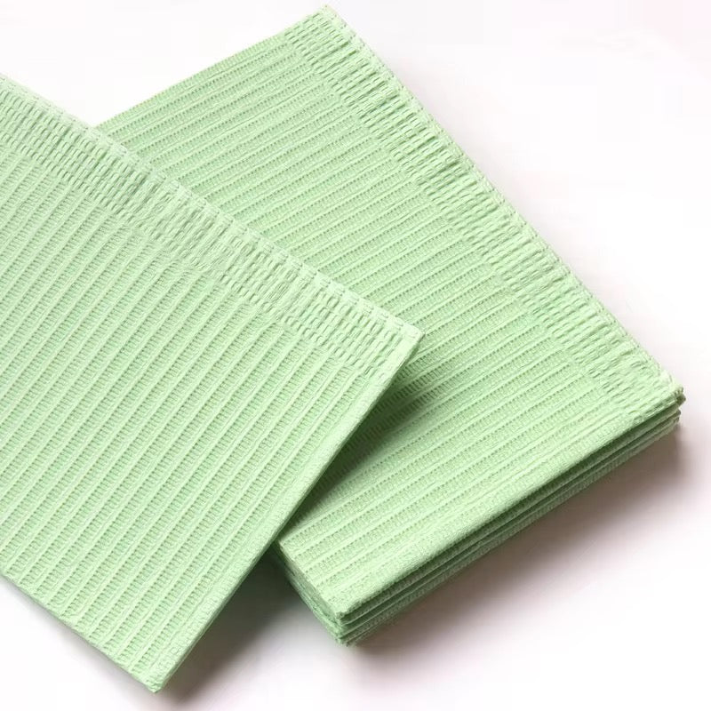 Disposable Cleaning Pads – Waterproof Salon Protection Bibs (125 pcs)