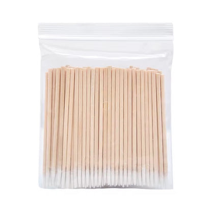 Disposable Thin Wood Cleaning Swabs