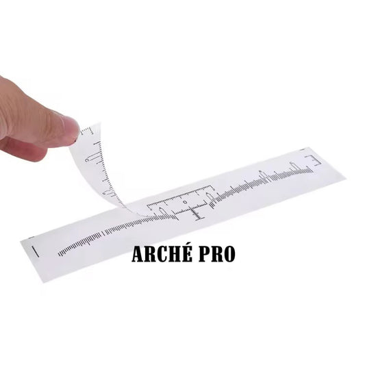 Eyebrow Ruler Sticker (30 Pieces)