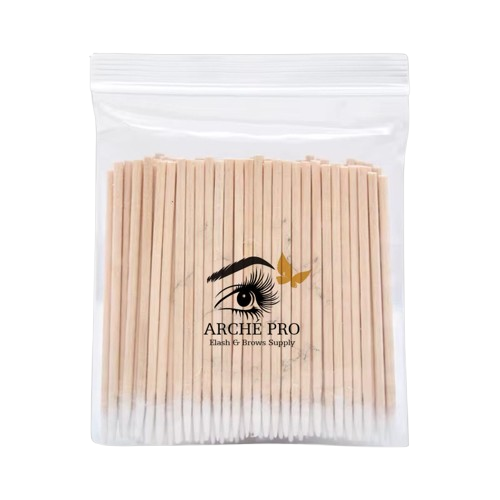 Disposable Thin Wood Cleaning Swabs