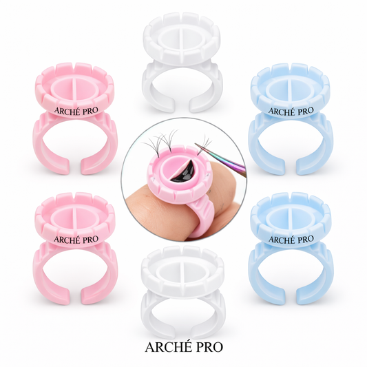Disposable Lash Glue Ring (Double)