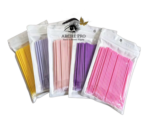 Disposable Small Micro Brush (100 pieces/1 pack)